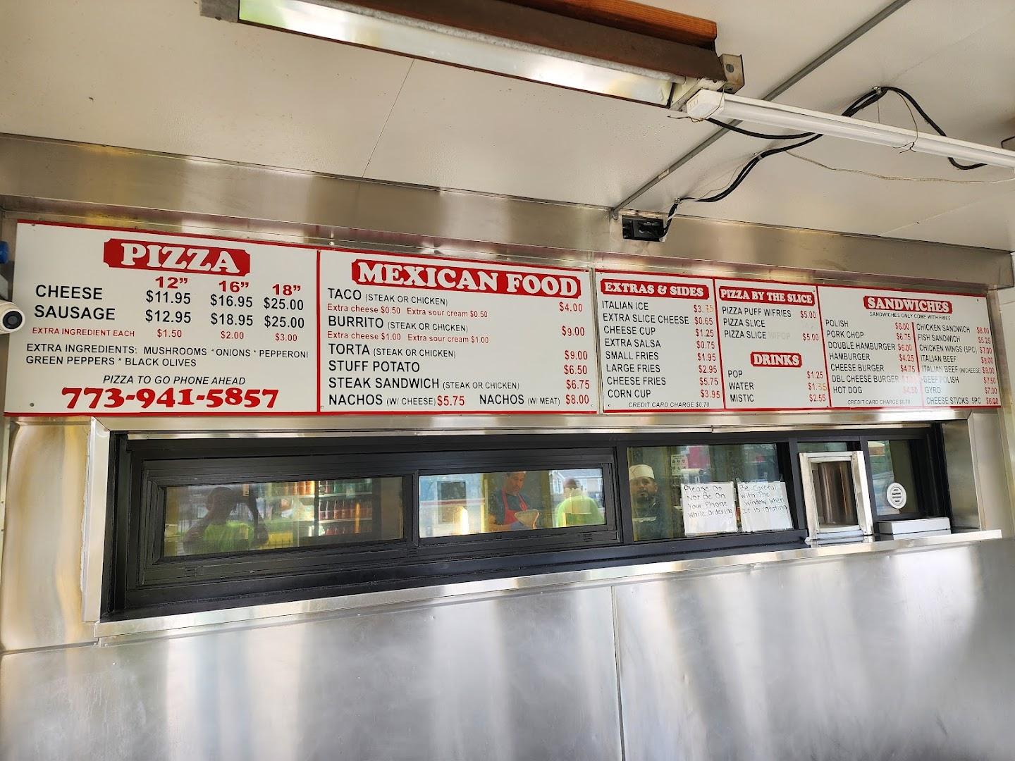 Maxwell Street Express Menu